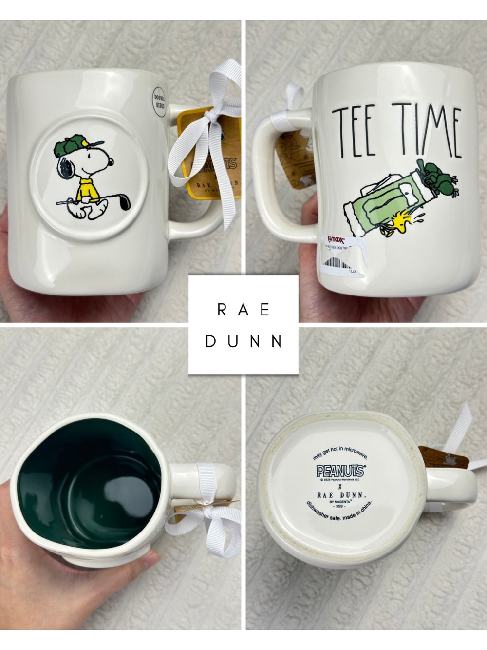 Rae Dunn Peanuts Snoopy Mug